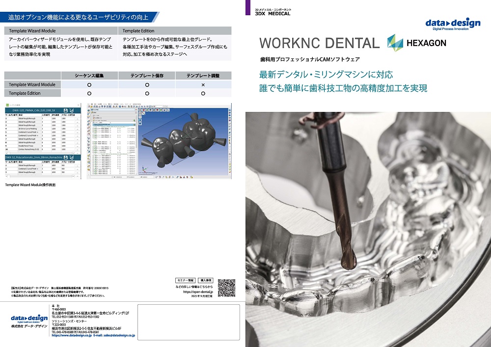 WORKNC DENTALカタログ